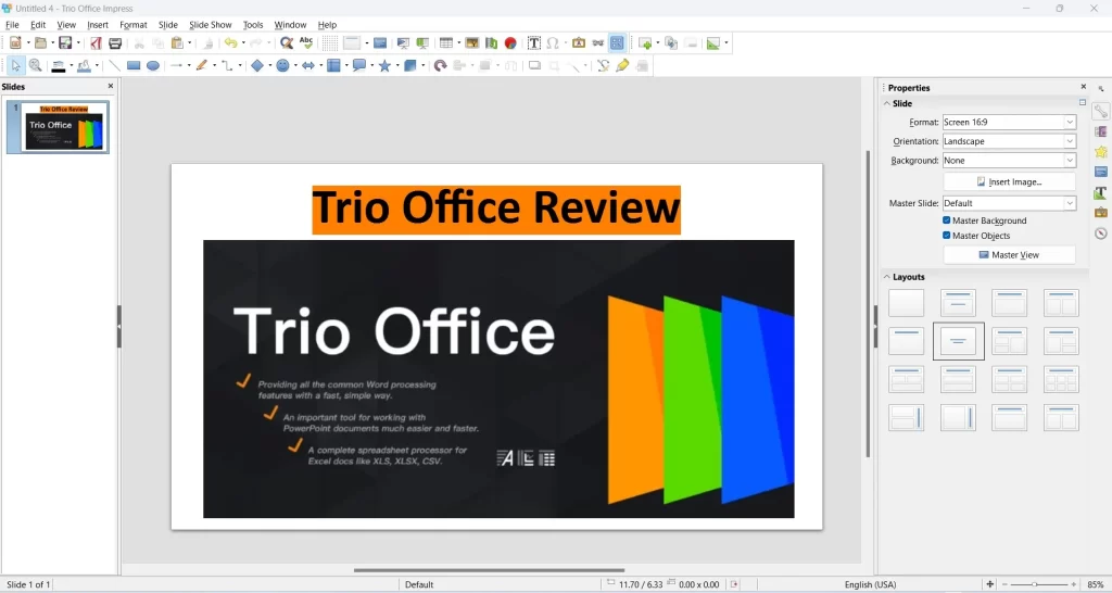 Trio Office Review